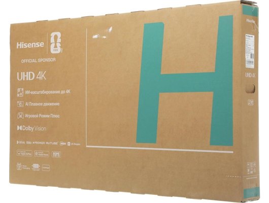 4K (Ultra HD) Smart телевизор HISENSE 50A6S